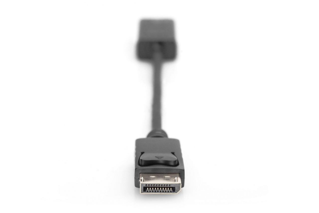 Digitus Active DisplayPort Adapter/Converter DP to HDMI 0,2m Black