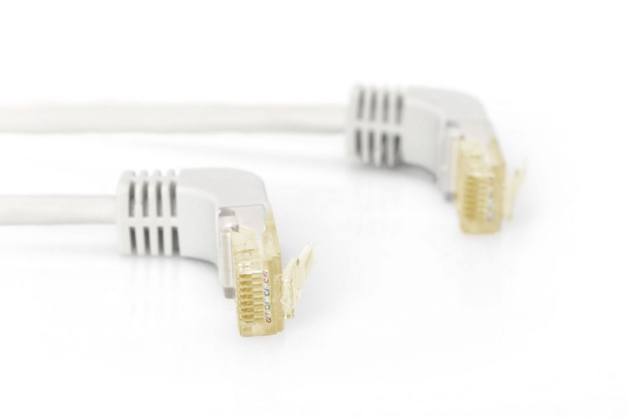 Digitus CAT6A S-FTP 90 Patch Cable 10m Grey