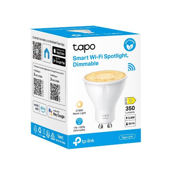 TP-Link Tapo L610 Smart Wi-Fi Spotlight