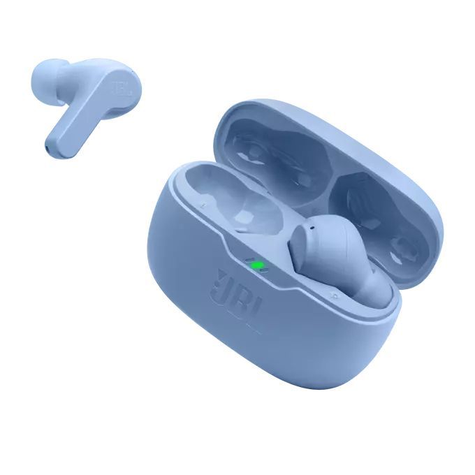 JBL Wave Beam Wireless Bluetooth Headset Blue