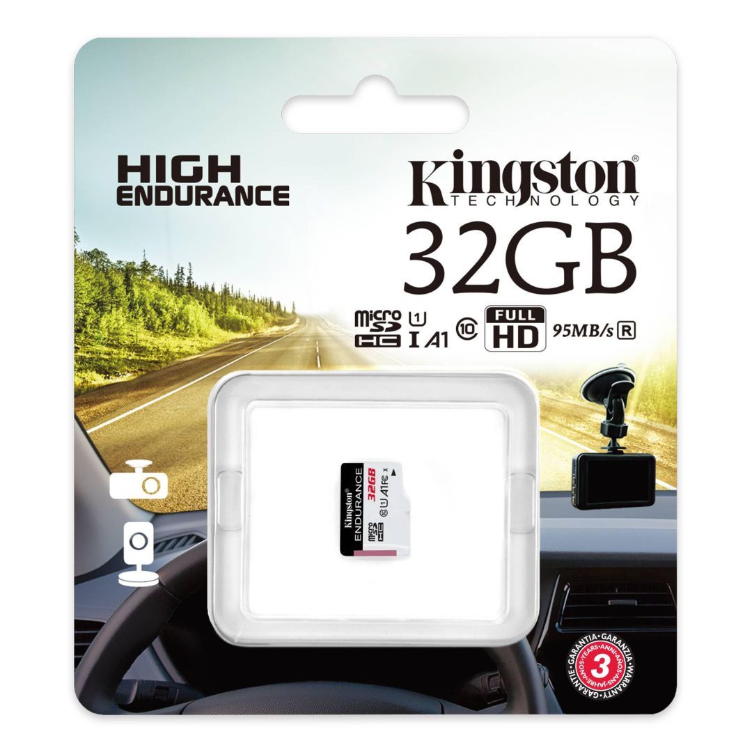 Kingston 256GB microSDXC Endurance Class 10 A1 UHS-I Card adapter nélkül