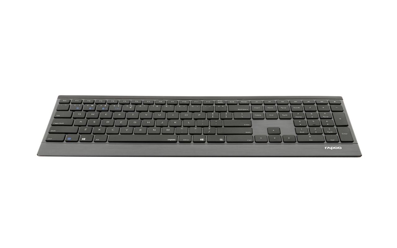 Rapoo E9500M Multi-mode Wireless Ultra-slim Keyboard Black HU