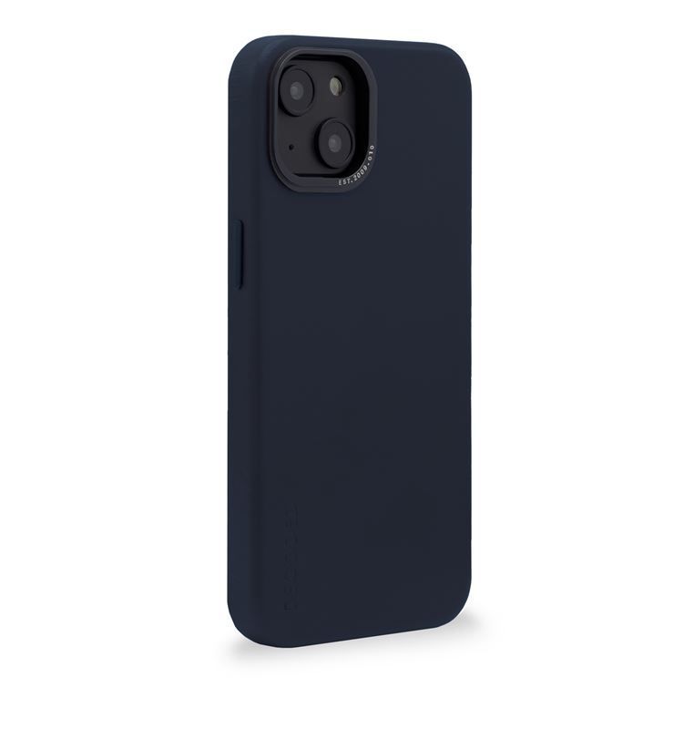 Decoded Leather BackCover, navy - iPhone 14 Plus