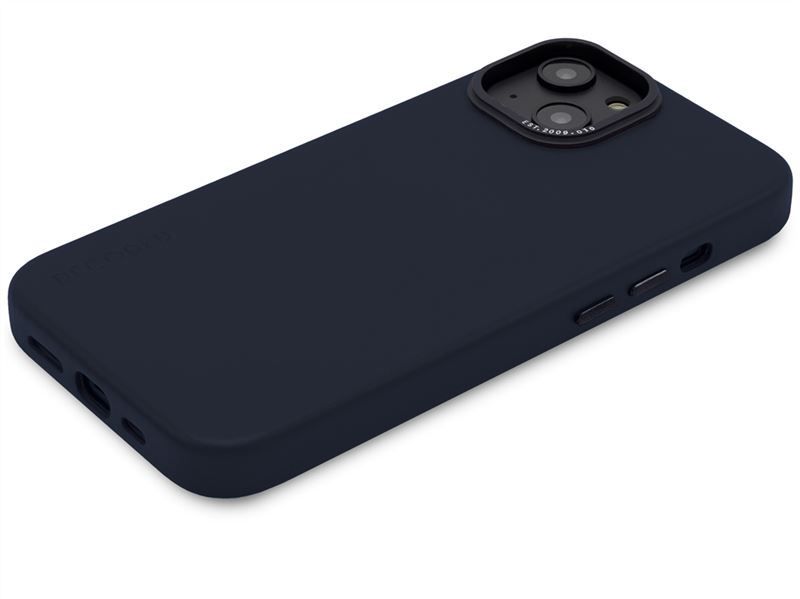 Decoded Leather BackCover, navy - iPhone 14 Plus