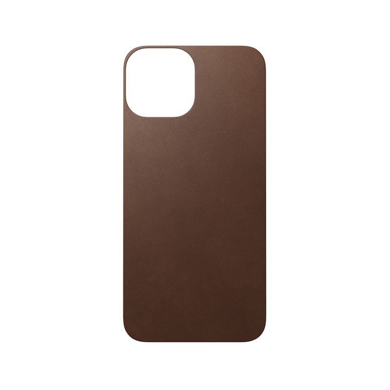 Nomad Leather Skin, brown - Phone 13 Mini