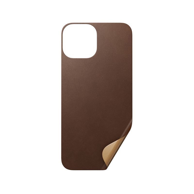 Nomad Leather Skin, brown - Phone 13 Mini
