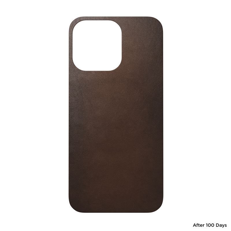 Nomad Leather Skin, brown - Phone 13 Pro