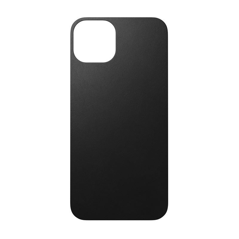 Nomad Leather Skin, black - iPhone 13