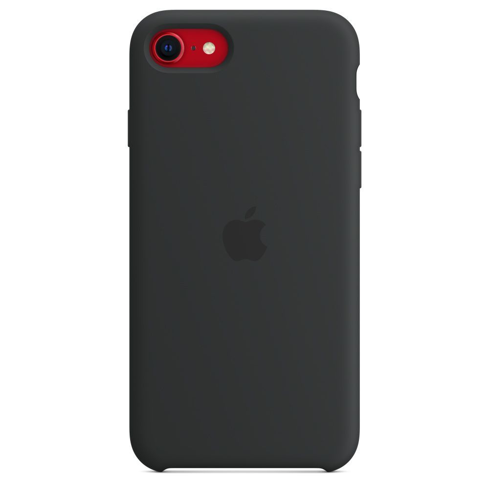 Apple iPhone SE Silicone Case Black