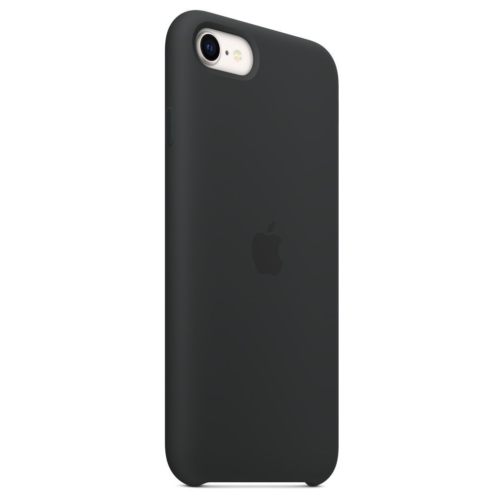 Apple iPhone SE Silicone Case Black