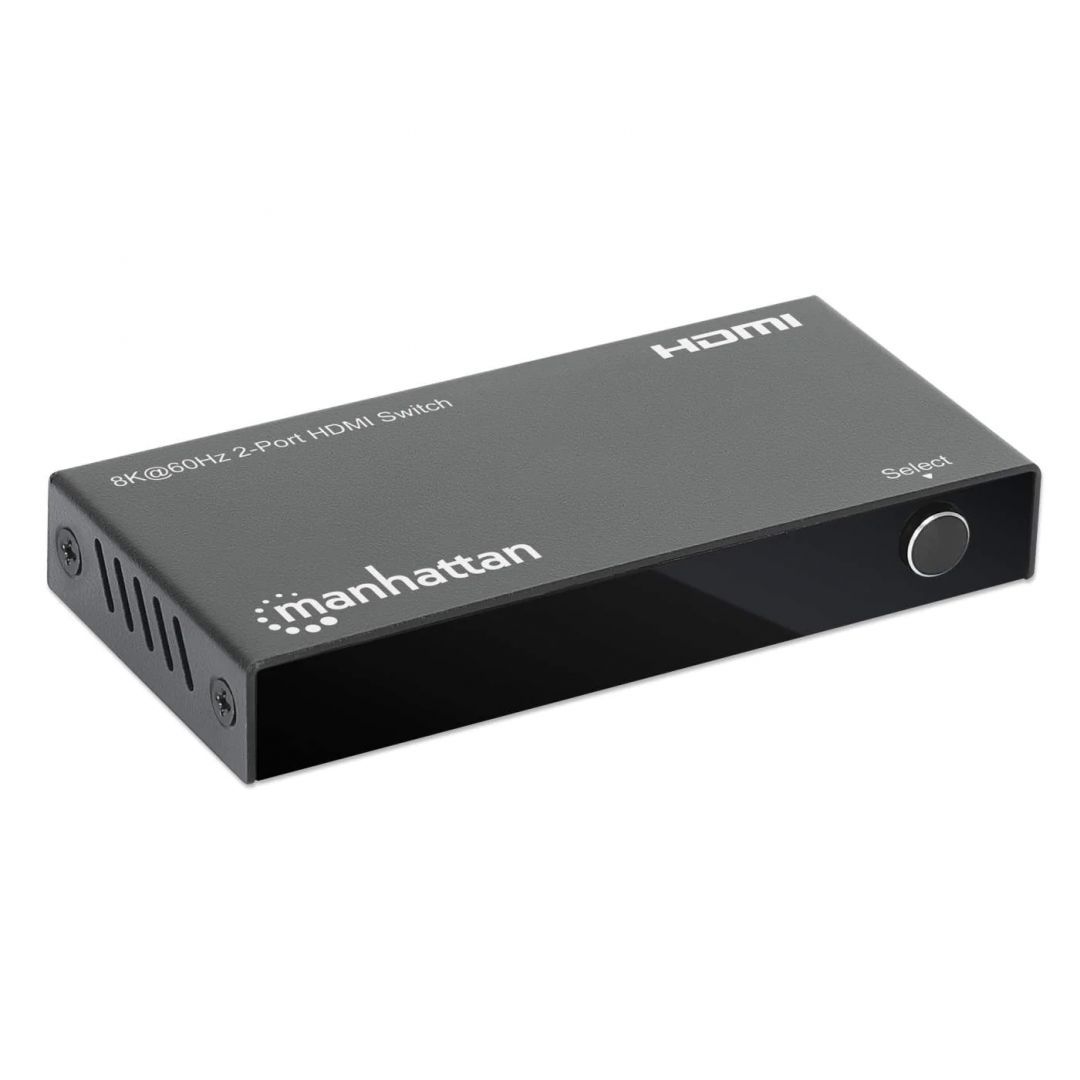 Manhattan 8K 60Hz 2-Port HDMI Switch