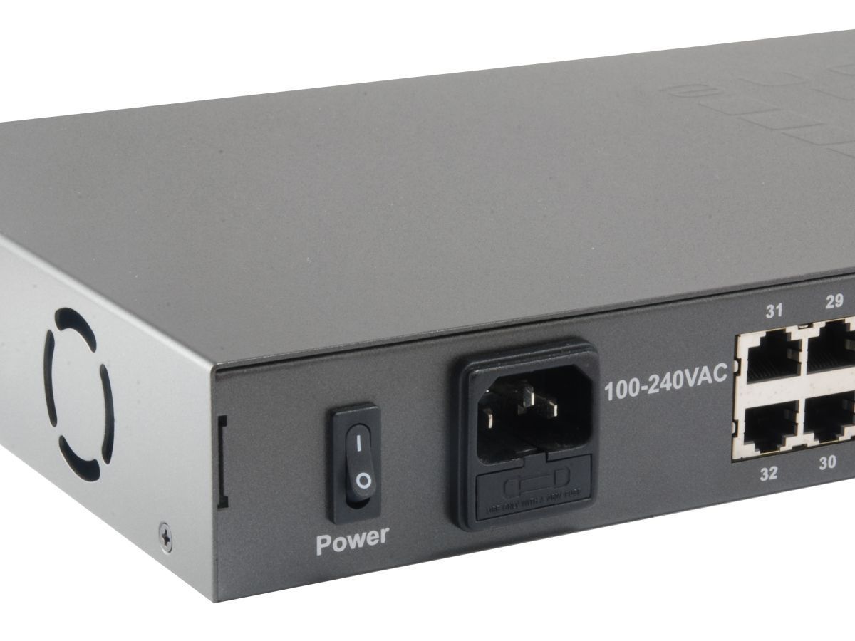 LevelOne FGP-3400W630 34-Port Fast Ethernet PoE Switch