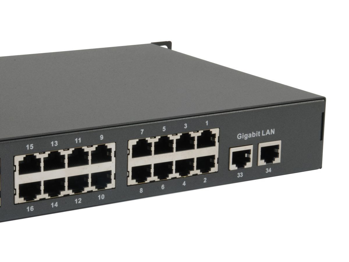 LevelOne FGP-3400W250 34-Port Fast Ethernet PoE Switch
