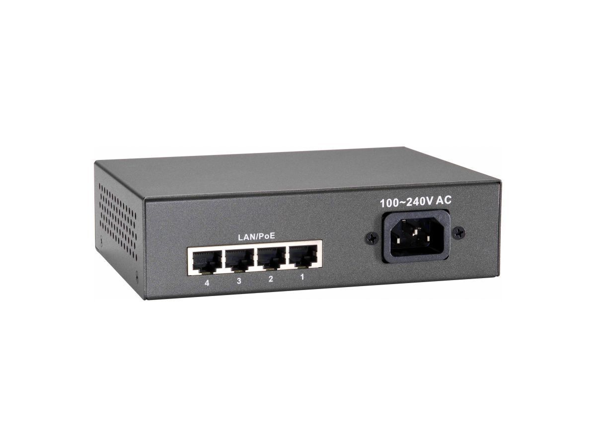 LevelOne FEP-0511 5-Port Fast Ethernet PoE Switch