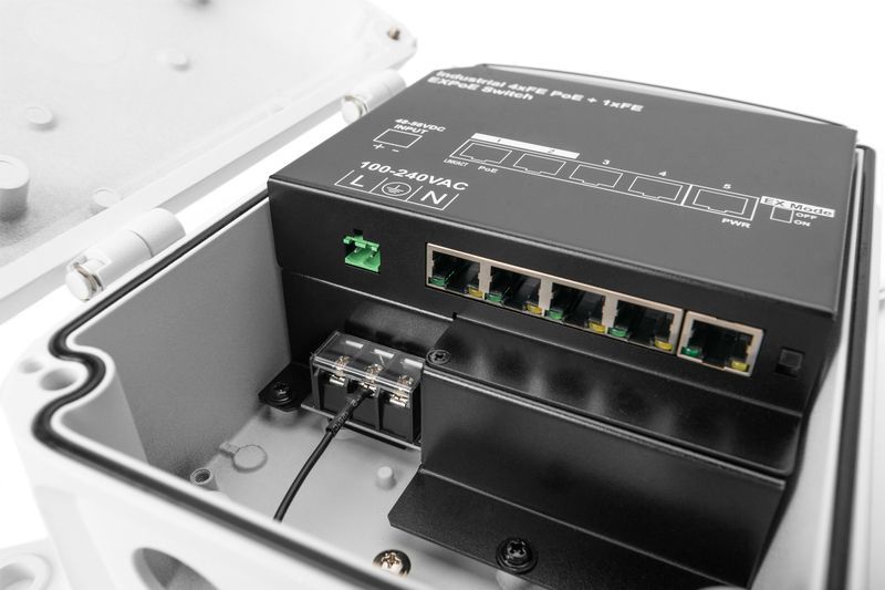 Digitus Outdoor Fast Ethernet PoE-Switch