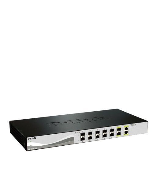 D-Link DXS-1210-12SC 12 Port Layer 2 Smart Managed 10Gigabit Ethernet Switch