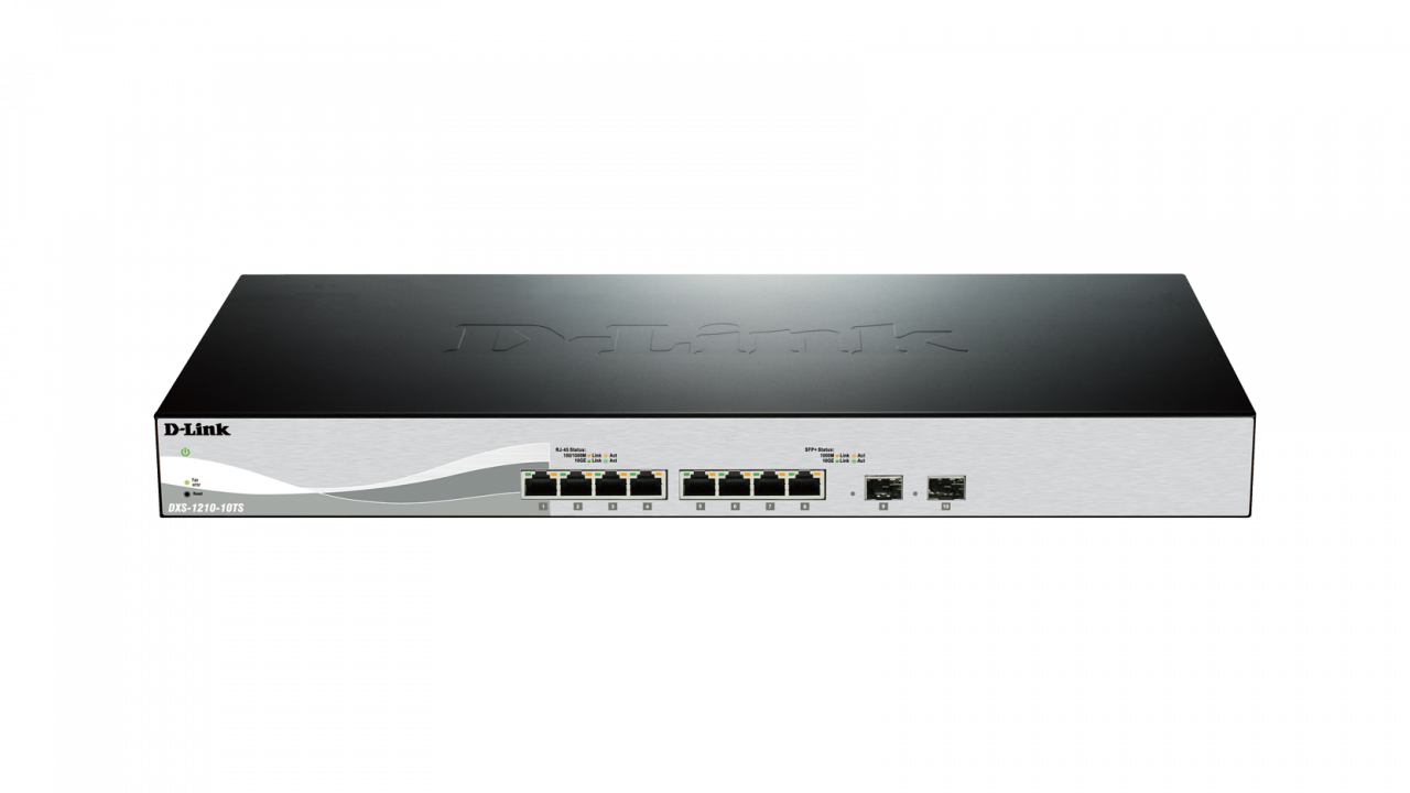 D-Link DXS-1210-10TS 10 Port 10 Gigabit Ethernet Smart Managed Switches