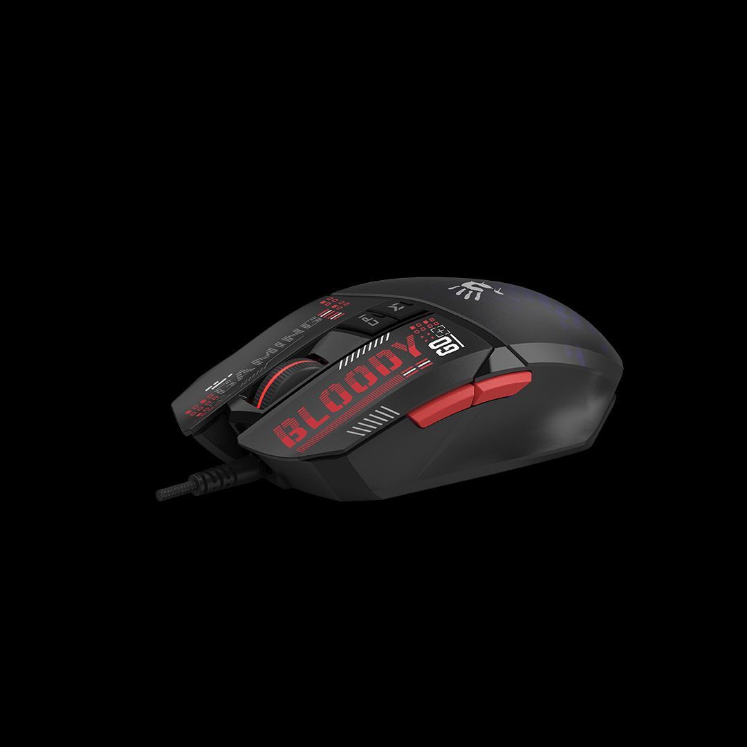 A4-Tech Bloody W60 Max Mini RGB Gaming mouse Black