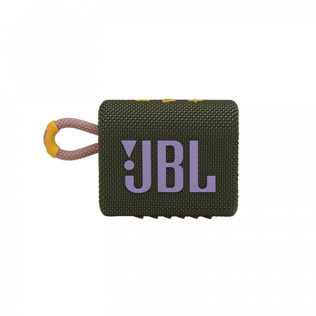 JBL Go 3 Bluetooth Portable Waterproof Speaker Green