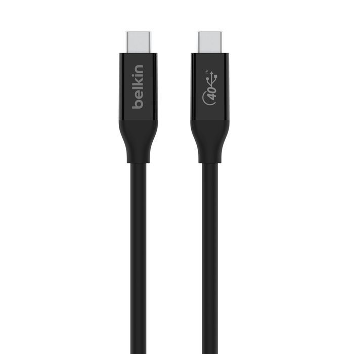 Belkin Connect USB4 0,8m Cable Black