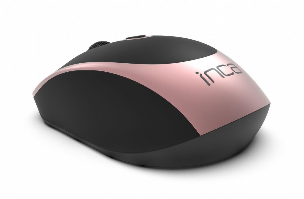 INCA IWM-211RG Wireless mouse Black/Pink