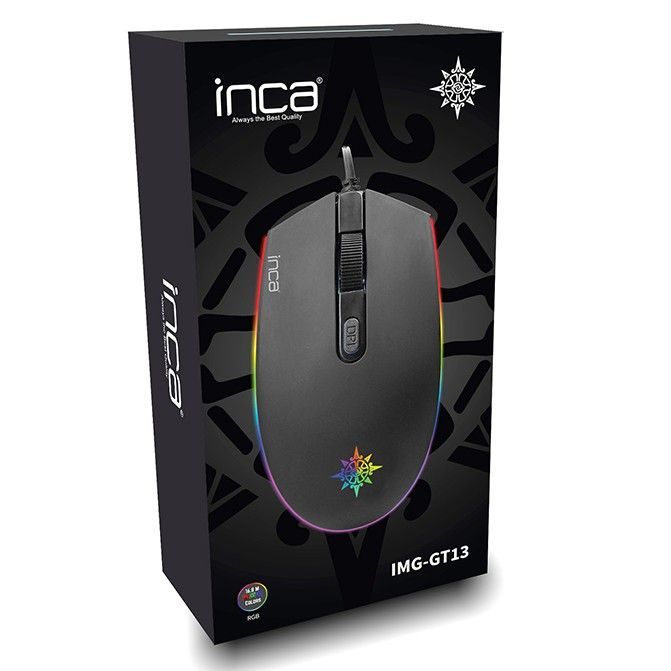INCA IMG-GT13 Gaming Mouse Black