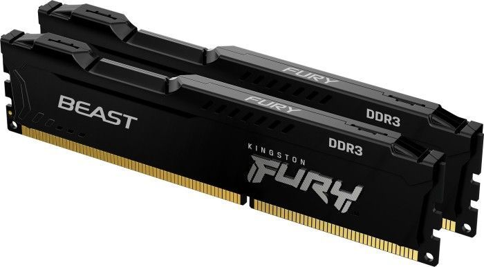 Kingston 16GB DDR3 1600MHz Kit(2x8GB) Fury Beast Black
