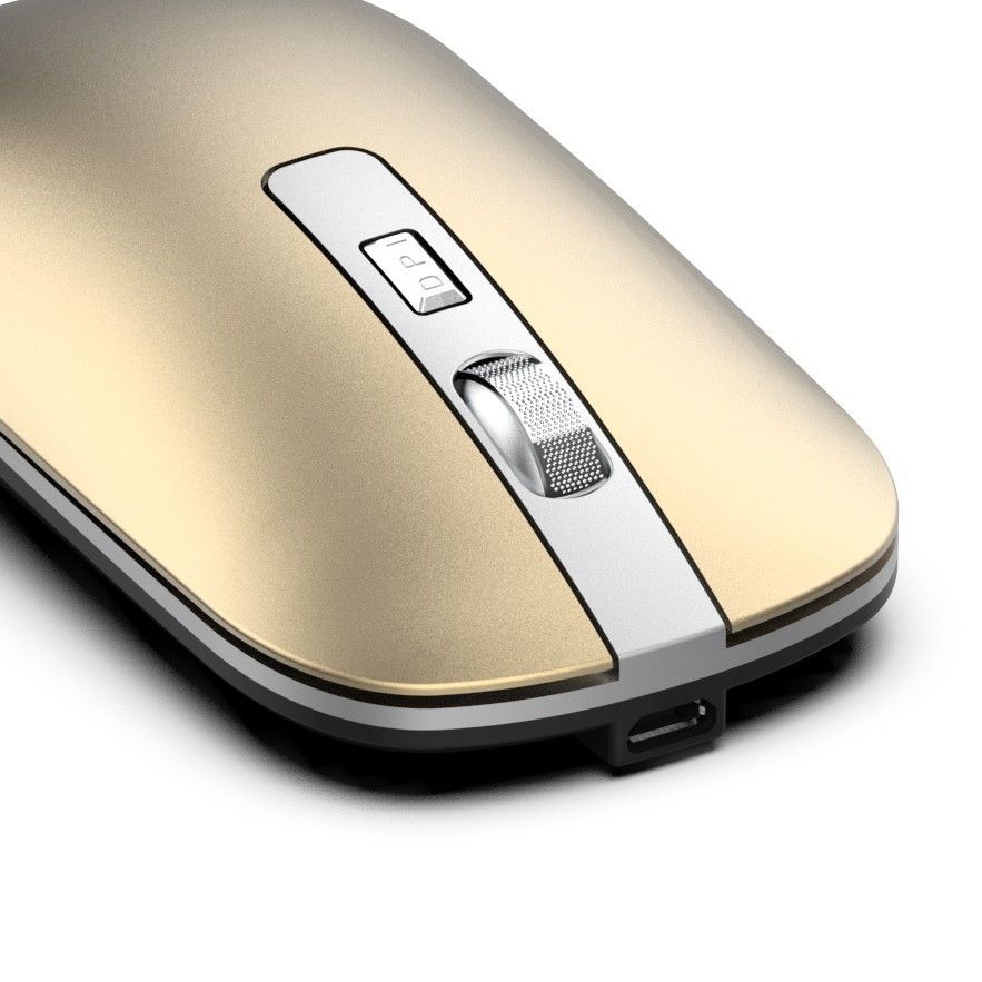 INCA IWM-531RS Wireless mouse Metallic Gold