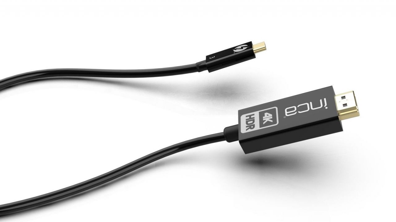 INCA ITCH-20 USB-C to HDMI 4K60Hz cable 1,8m Black