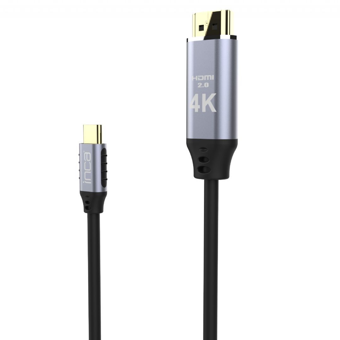 INCA ITCH-20 USB-C to HDMI 4K30Hz cable 2m Black