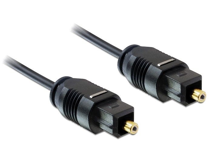 DeLock Cable Toslink Standard male - male 2m Black