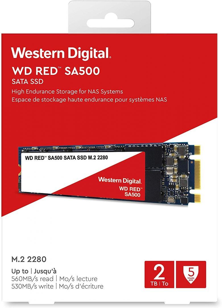 Western Digital 2TB M.2 2280 SA500 Red