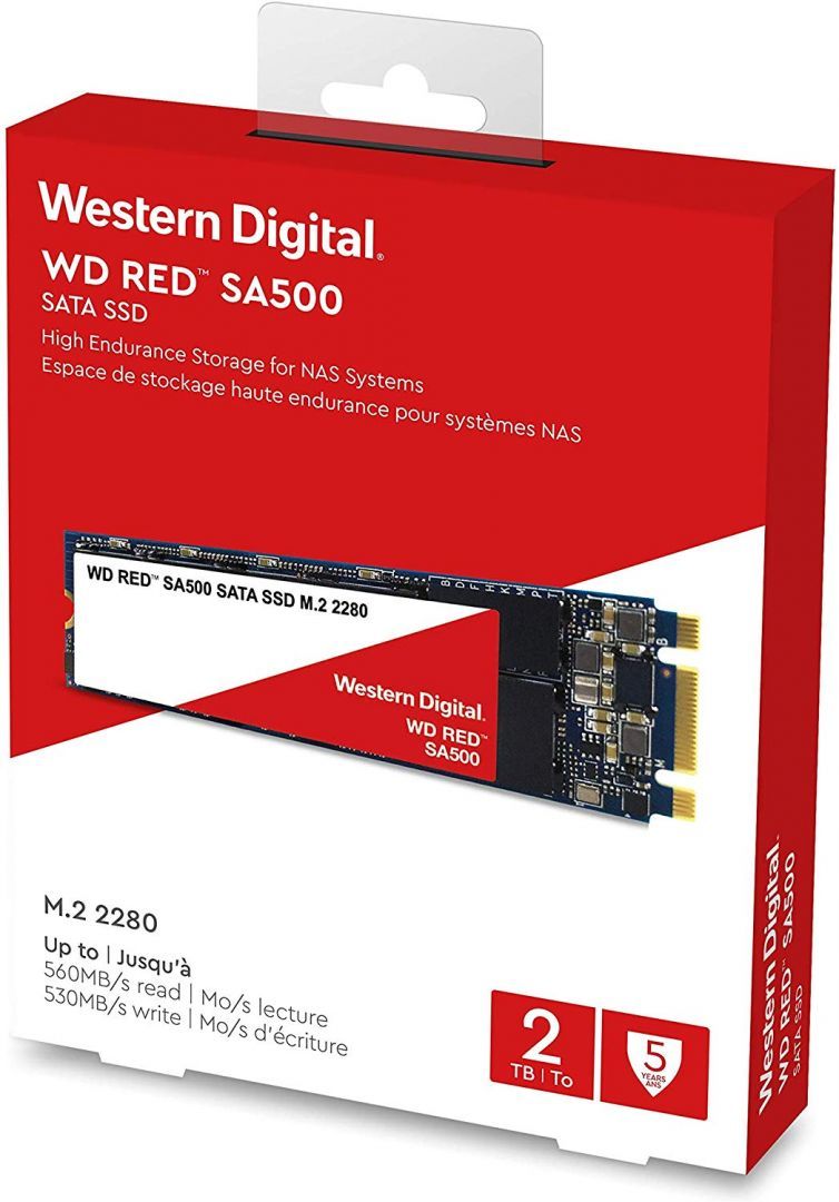 Western Digital 2TB M.2 2280 SA500 Red