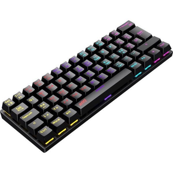 Ventaris Lissgard RGB Blue Switch Mechanical Gamer Keyboard Black HU