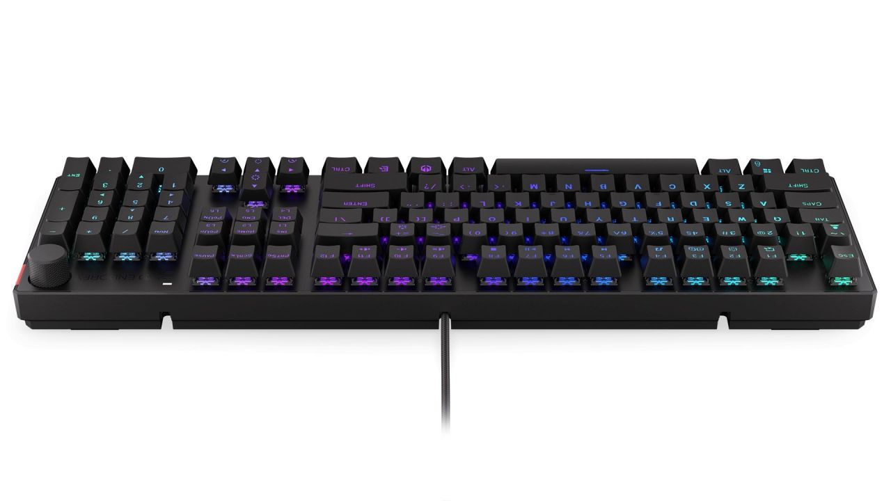 Endorfy Thock Red Switch Mechanical Keyboard Black US