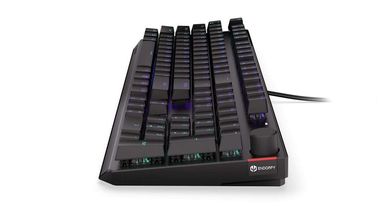 Endorfy Thock Red Switch Mechanical Keyboard Black US