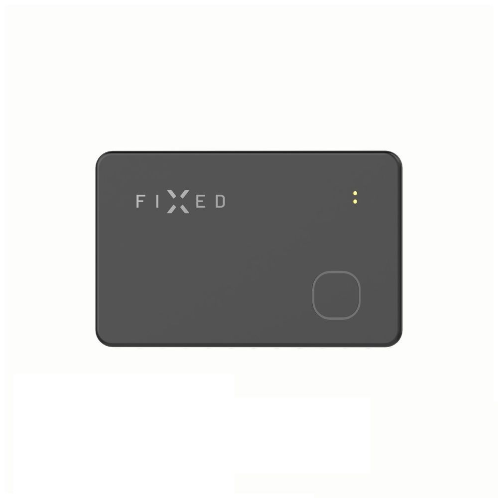 FIXED Smart tracker Tag Card with Find My support Wireless Charging Black