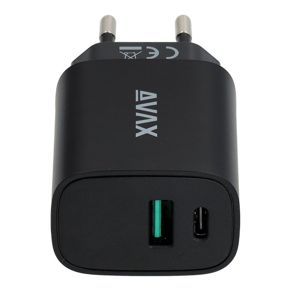 Avax CH600B 20W Universal USB Charger Black