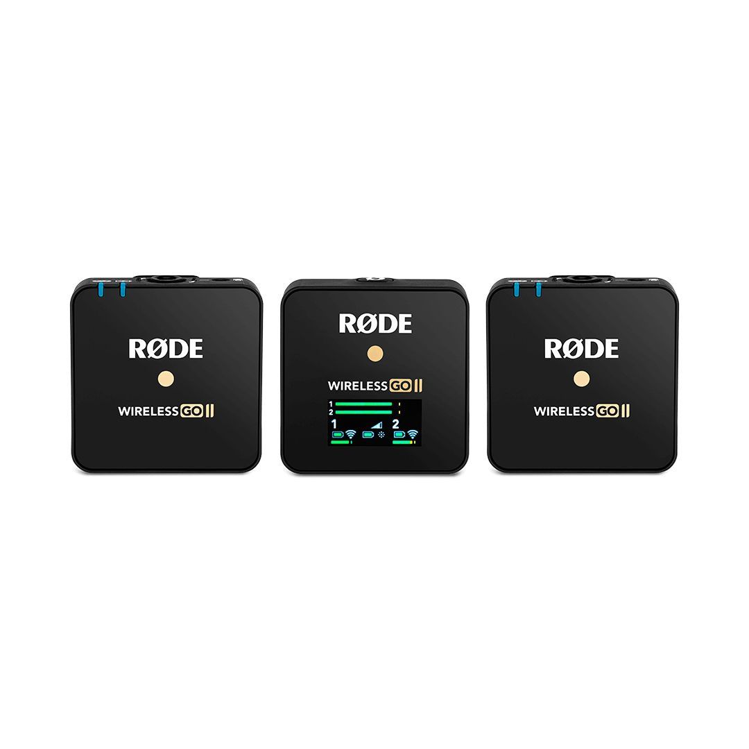 Rode Wireless GO II Dual Channel Wireless Microphone System Black