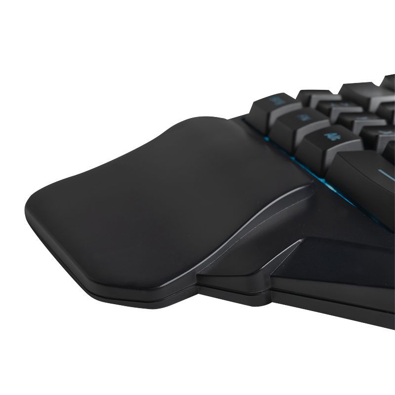 Logilink Illuminated one-hand gaming keyboard Black