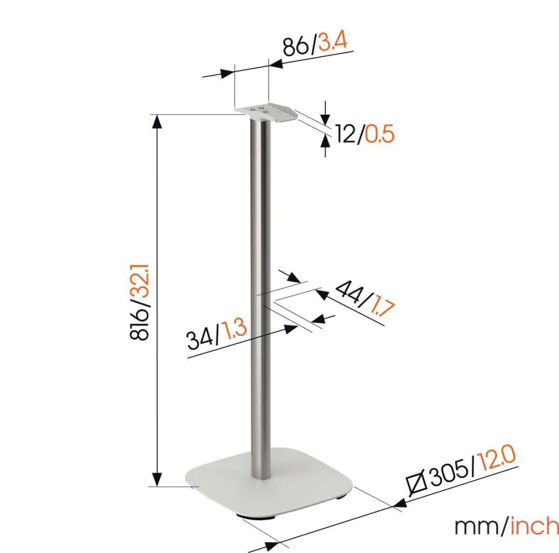 Vogel's 4133 Sonos speaker stand for Era 300 White