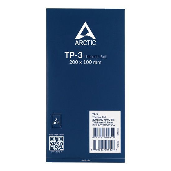 Arctic TP-3 200x100x0,5mm Hővezető lap (2lap/csomag)