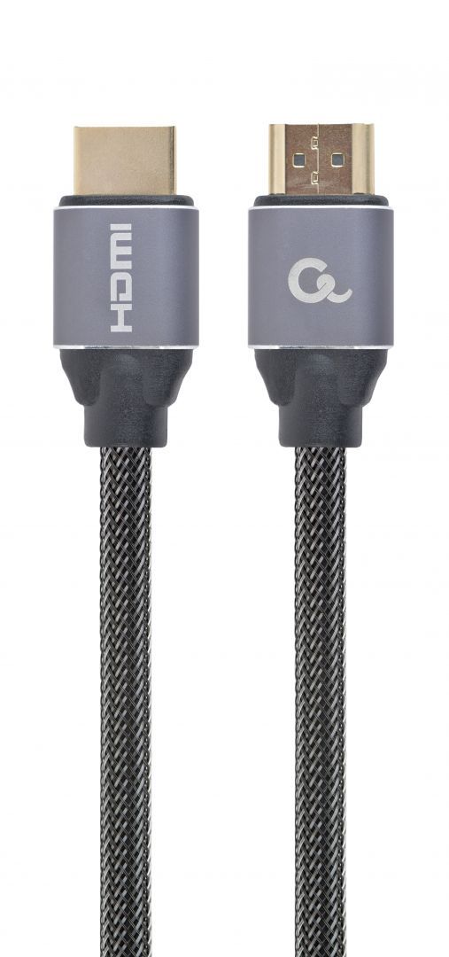 Gembird CCBP-HDMI-2M High speed HDMI with Ethernet Premium Series cable 2m Black/Grey