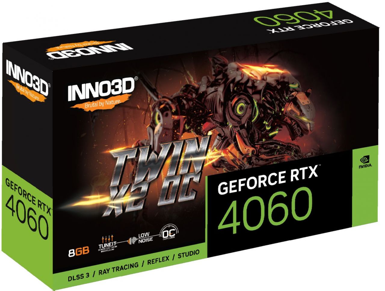 Inno3D GeForce RTX4060 8GB DDR6 Twin X2 OC