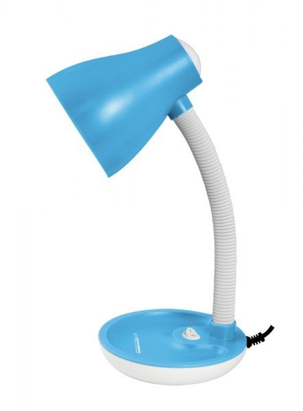 Esperanza Atria E27 Desk Lamp Blue
