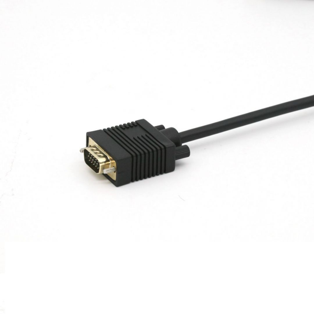 EQuip DisplayPort to VGA cable 2m Black