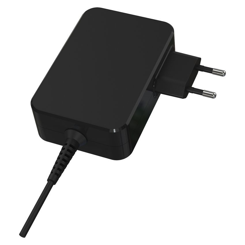 LC Power LC-NB-GAN-90-C 90W USB-C Notebook Power Adapter Black