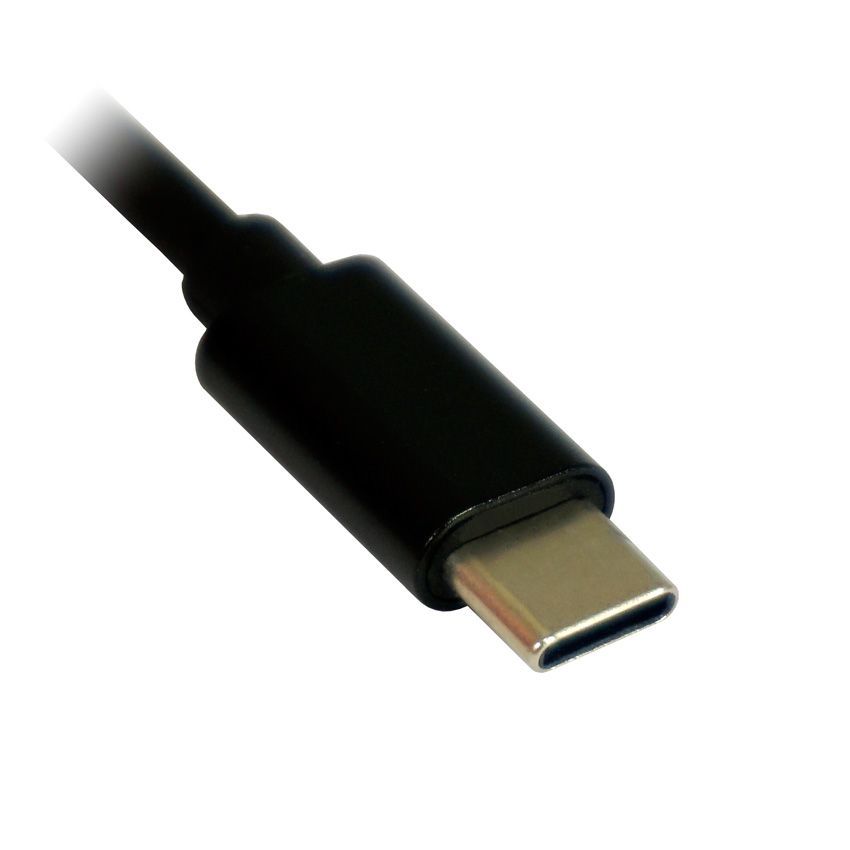 LC Power LC-NB-GAN-65-C 65W USB-C Notebook Power Adapter Black