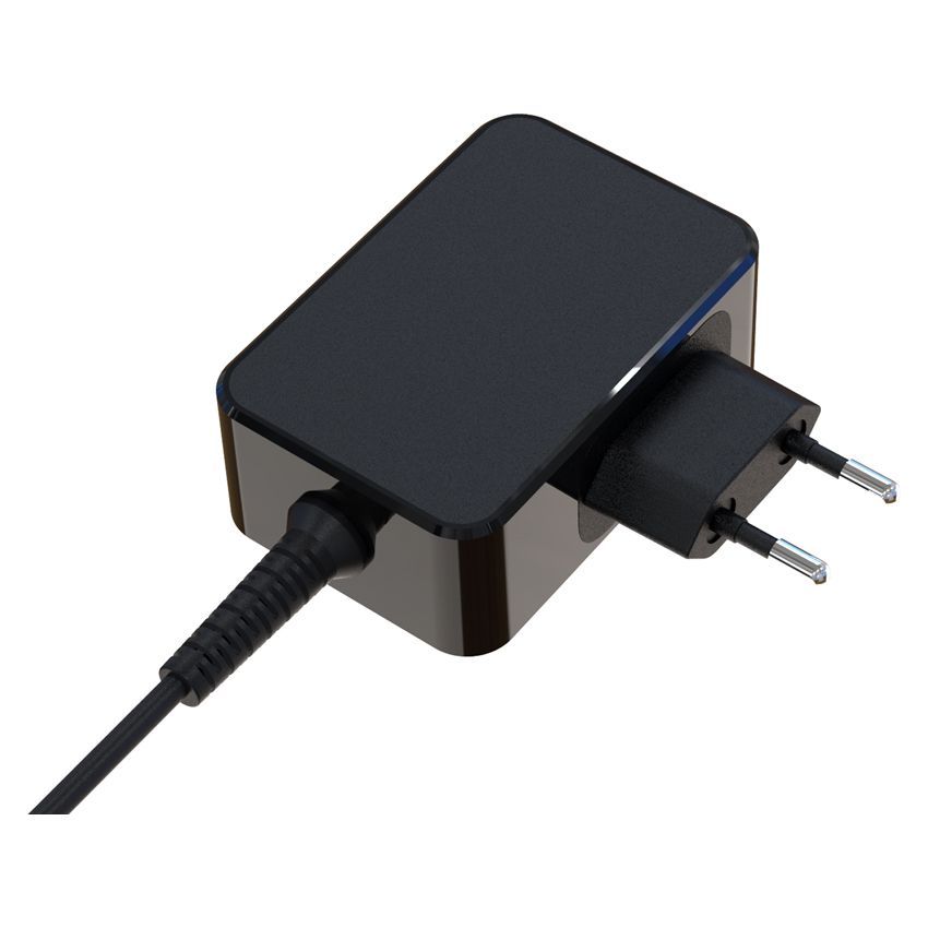 LC Power LC-NB-GAN-45-C 45W USB-C Notebook Power Adapter Black