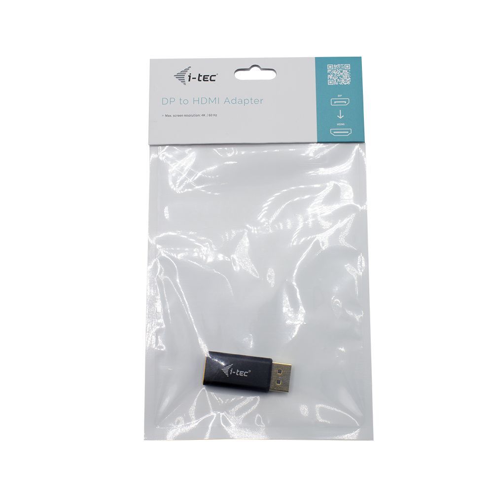 I-TEC DisplayPort to HDMI Adapter Black